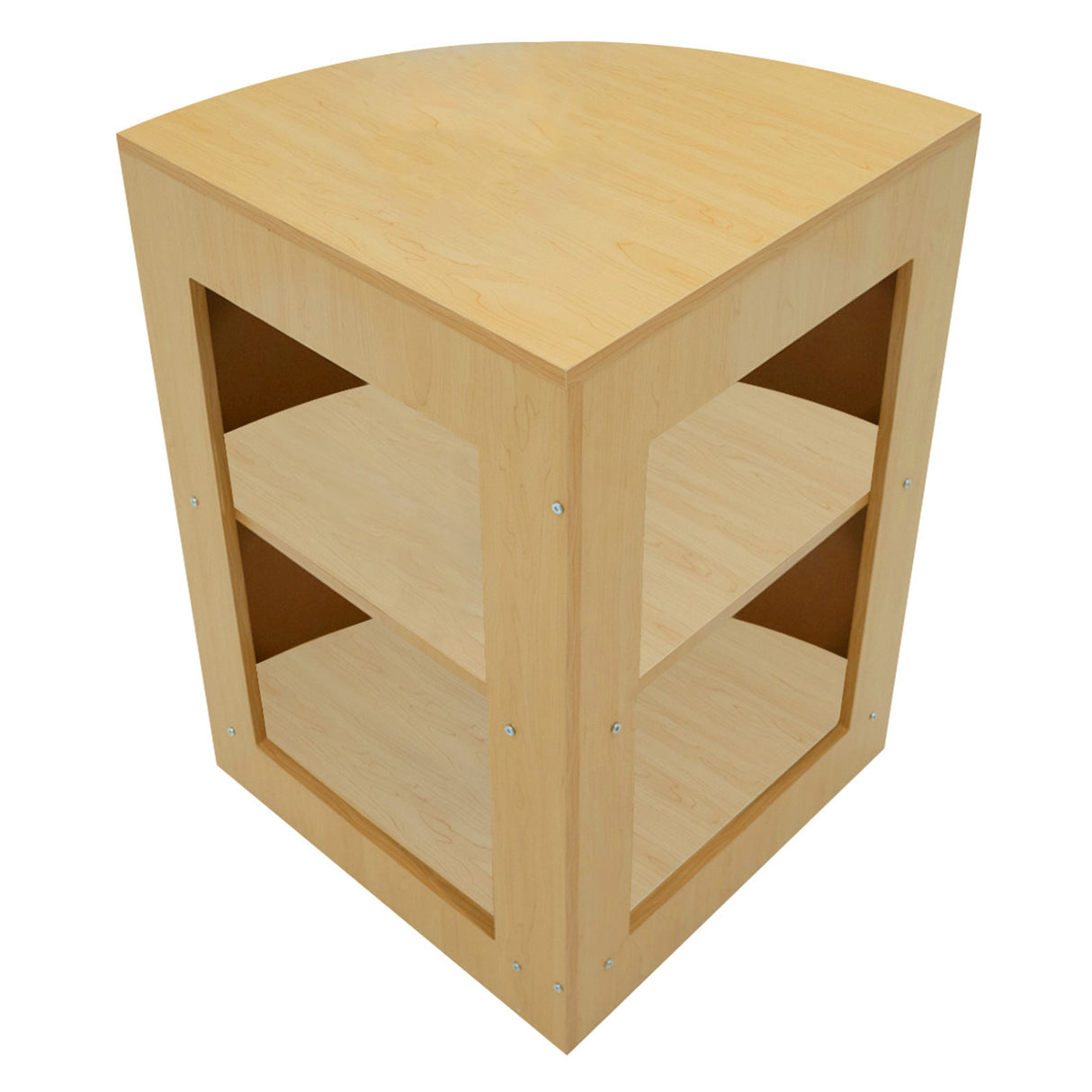 Conjunto de Balcões Comerciais com Luz LED "ADONIS" CM60 + B1200 + C1200 – cor Maple