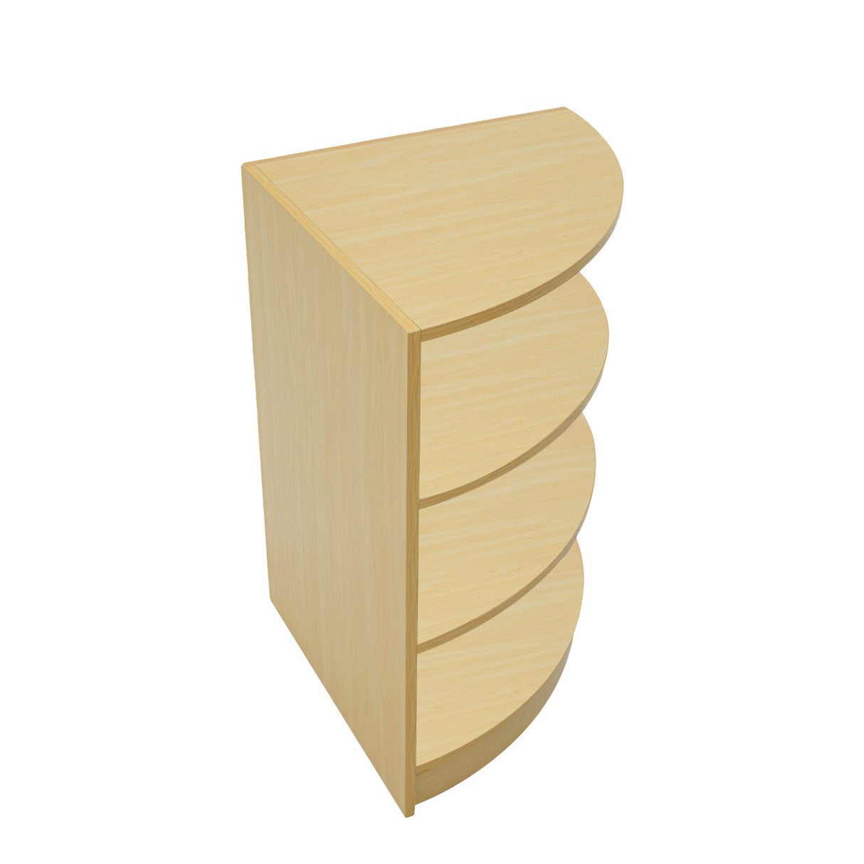 Conjunto de Balcões Comerciais com Luz LED "THESEUS" LM60+ 2x B1200 – cor Maple