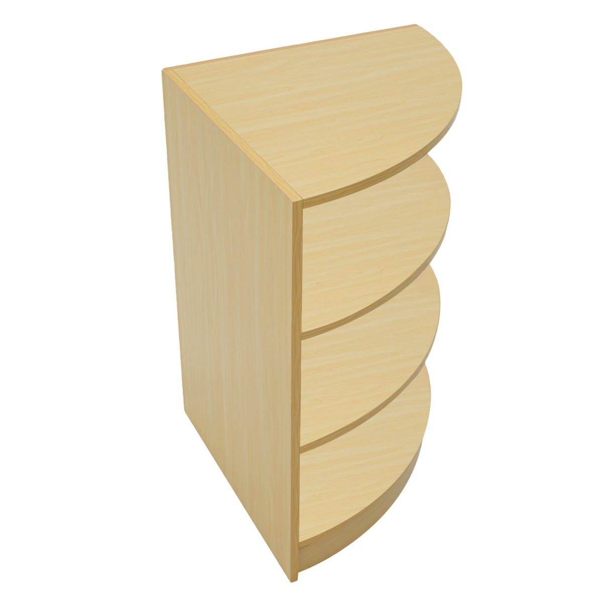 Conjunto de Balcões Comerciais com Luz LED "ANDROMEDA" LM60+ 2x C1200 – cor Maple