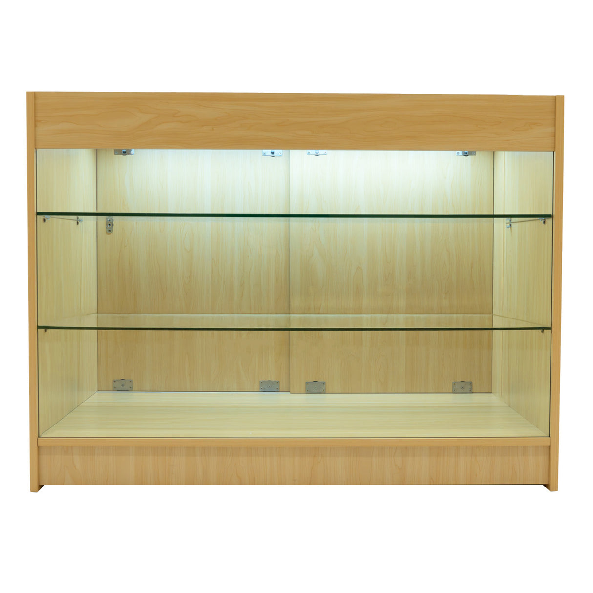 Conjunto de Balcões Comerciais com Luz LED "APOLLO" LM60+ 2x K1200 – cor Maple