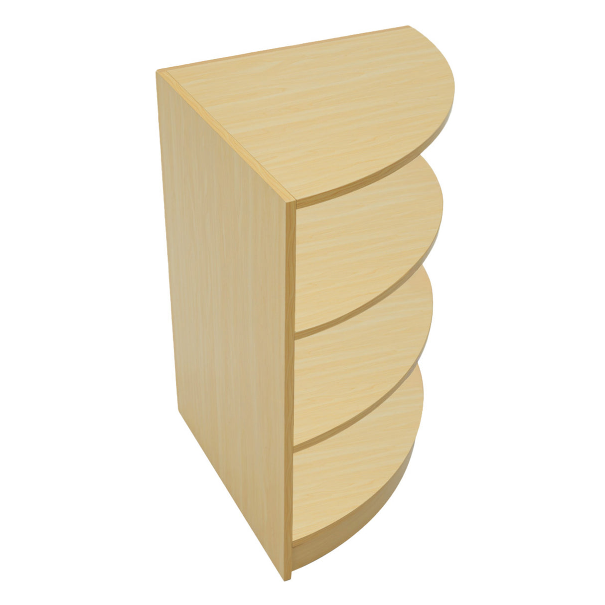 Conjunto de Balcões Comerciais com Luz LED "APOLLO" LM60+ 2x K1200 – cor Maple