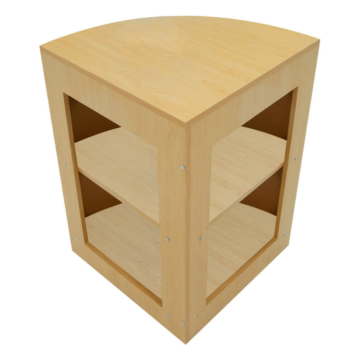 Conjunto de Balcões Comerciais com Luz LED "ARIES" CM60 + 2xK1200 + TB60 – cor Maple