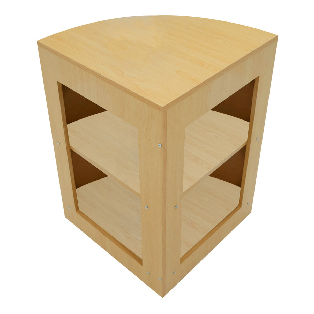 Conjunto de Balcões Comerciais com Luz LED "TRITON" CM60 + K1500 + B1500 – cor Maple