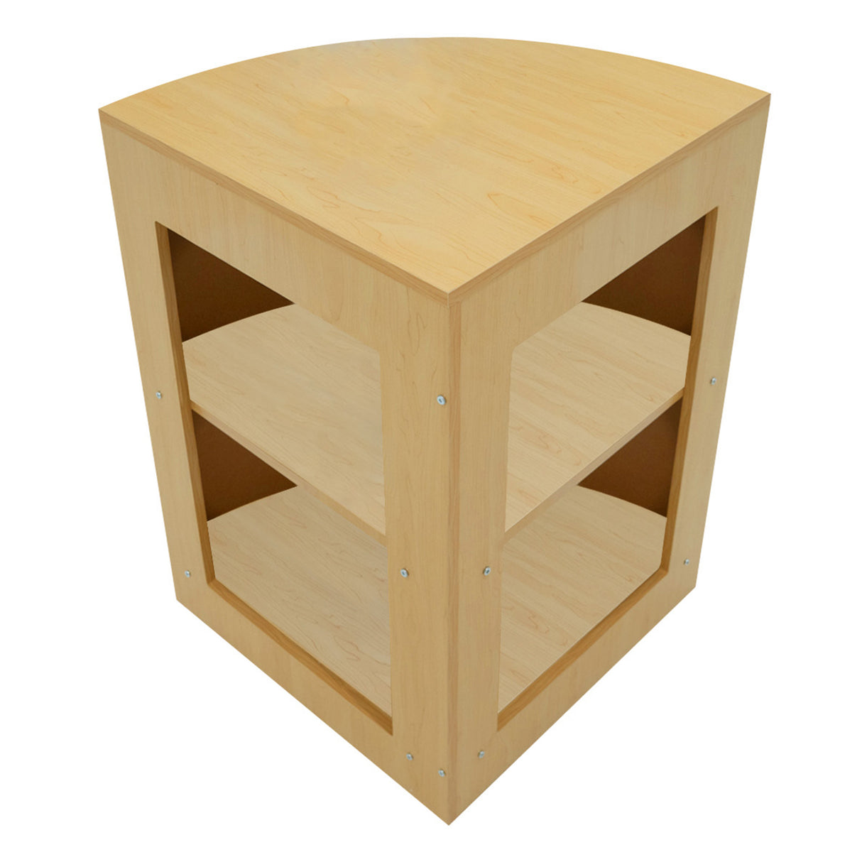 Conjunto de Balcões Comerciais com Luz LED "HERA" CM60 + K1500 + C1500 – cor Maple