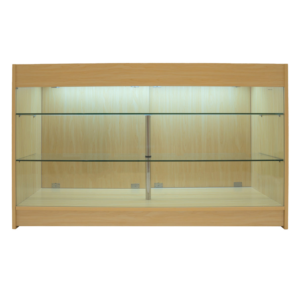 Conjunto de Balcões Comerciais com Luz LED "APOLLO" LM60+ 2x K1500 – cor Maple