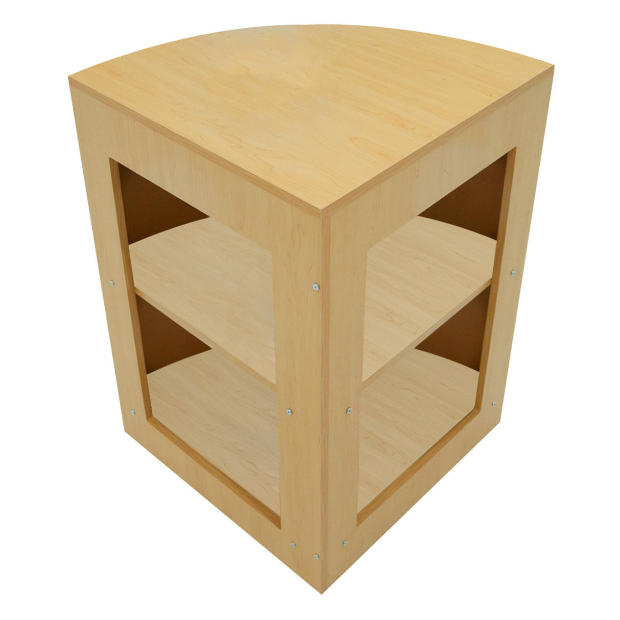 Conjunto de Balcões Comerciais com Luz LED "GRAVITY" CM60 + B1500 + C1500 + TB60 – cor Maple