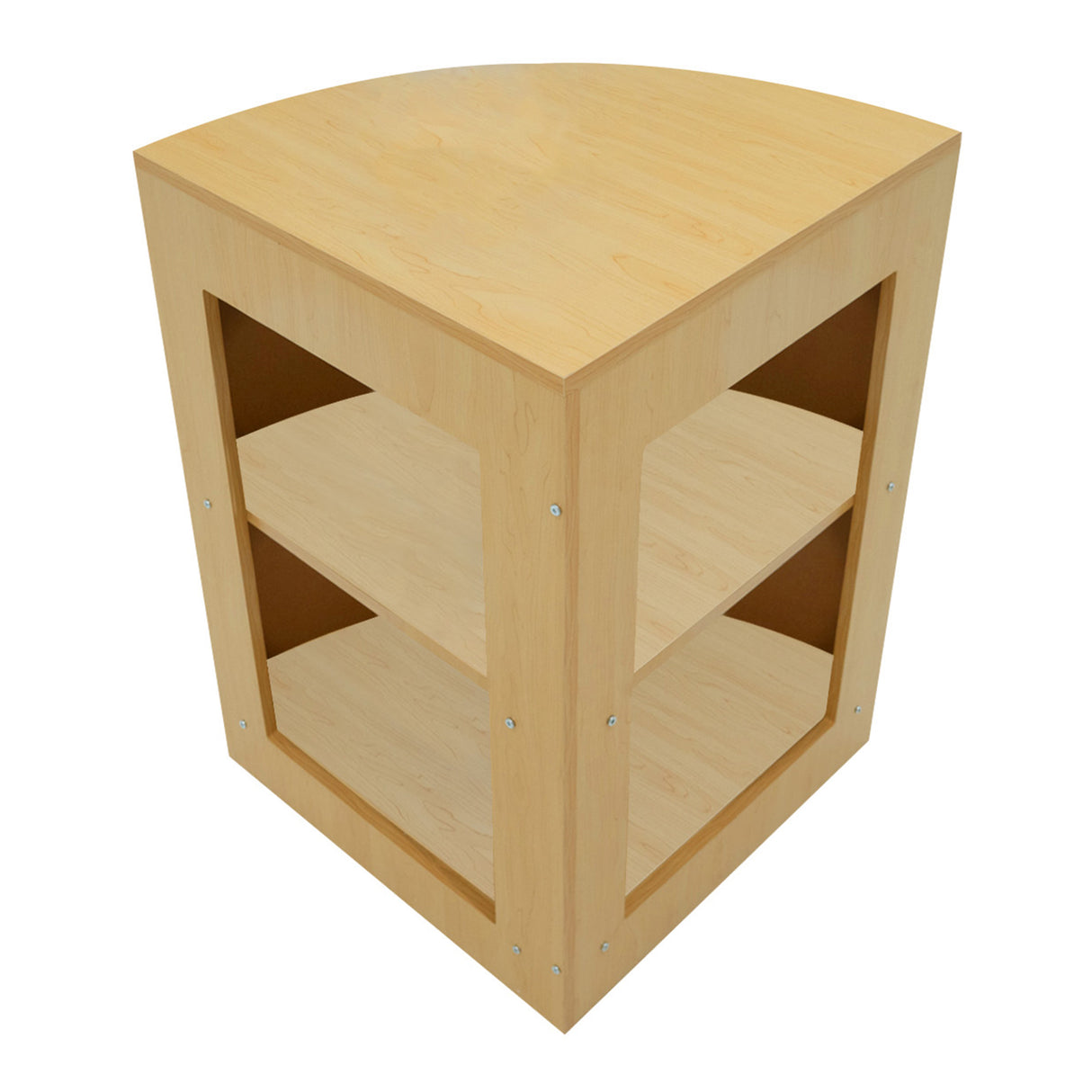 Conjunto de Balcões Comerciais com Luz LED "VEGA" CM60 + K1500 + C1500 + TB60 – cor Maple