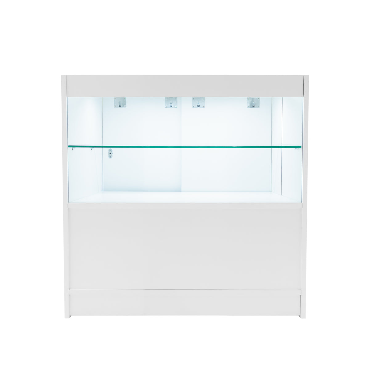 Conjunto de Balcões Comerciais com Luz LED "SELENE" CM60+ 2x C900 – cor Branco