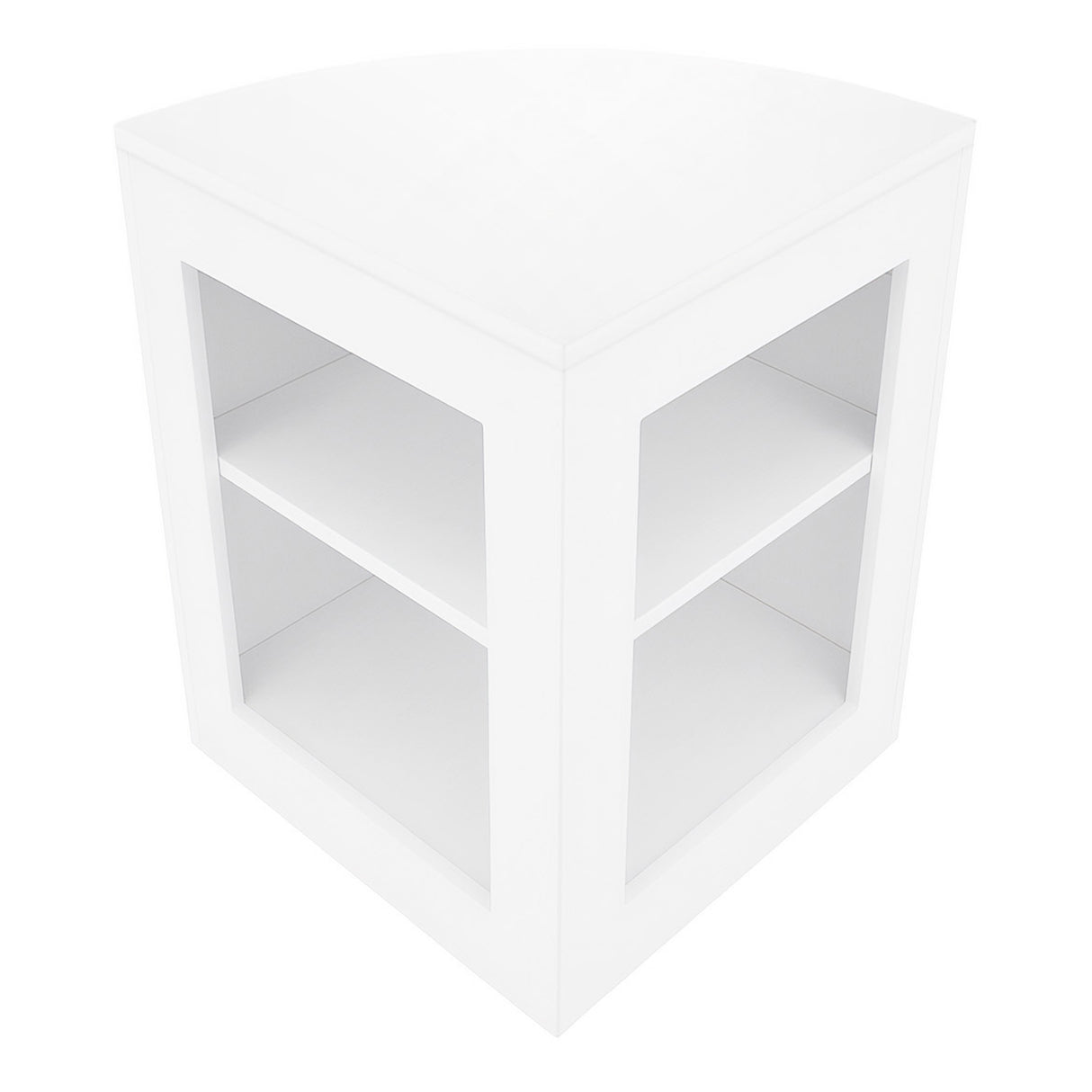 Conjunto de Balcões Comerciais com Luz LED "ADONIS" CM60 + B900 + C900 – cor Branco