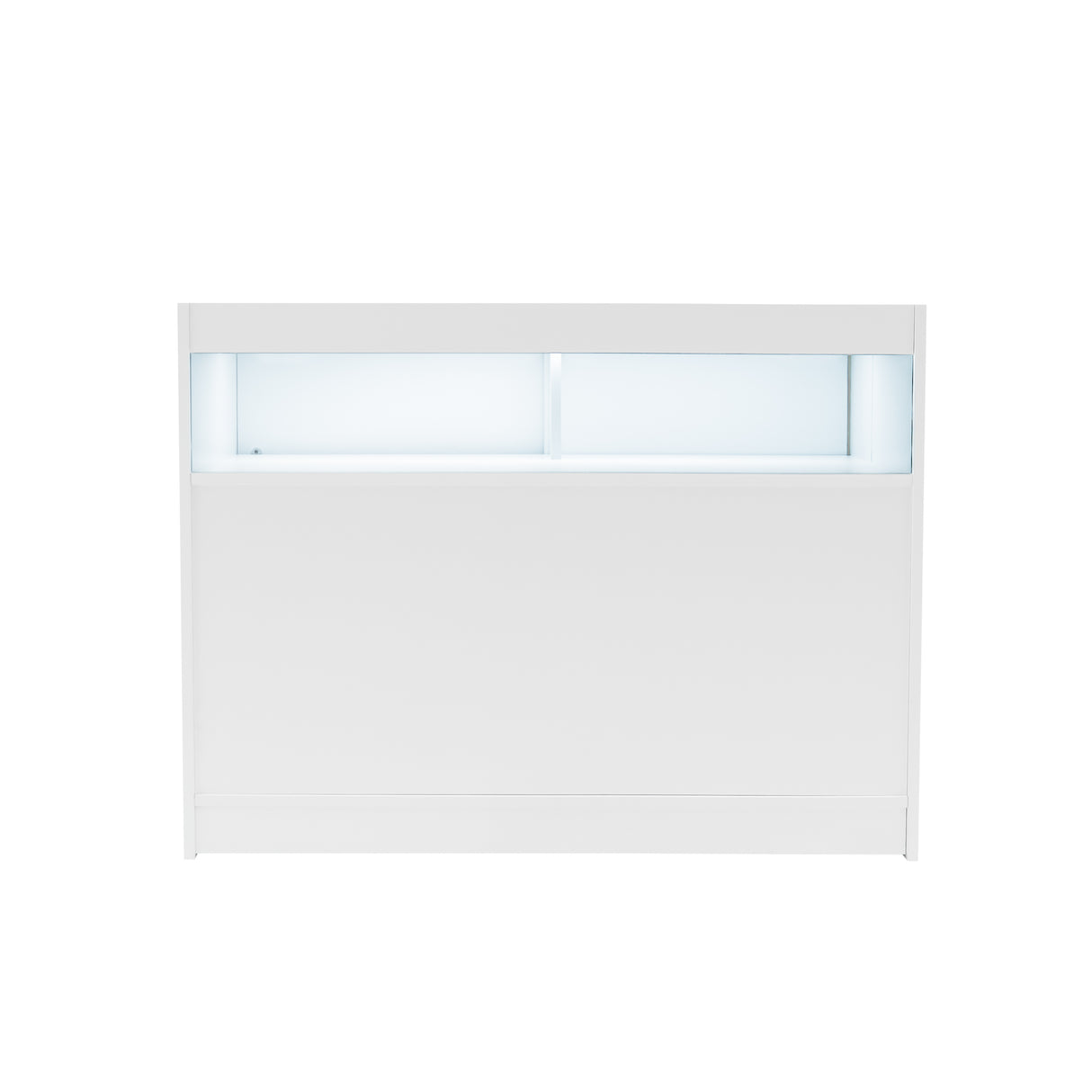 Conjunto de Balcões Comerciais com Luz LED "THESEUS" LM60+ 2x B1200 – cor Branco