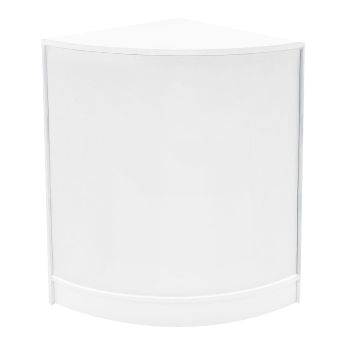 Conjunto de Balcões Comerciais com Luz LED "POLARIS" CM60 + B900 + K900 + TB60 – cor Branco