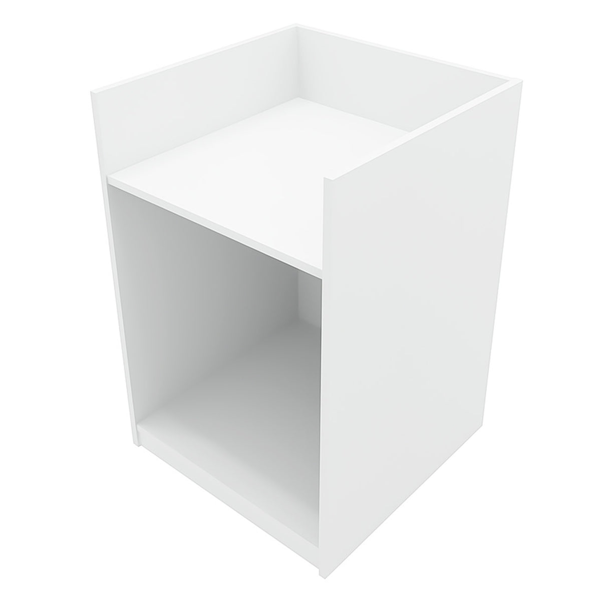 Conjunto de Balcões Comerciais com Luz LED "EUROPA" LM60 + B900 + C900 + TB60 – cor Branco