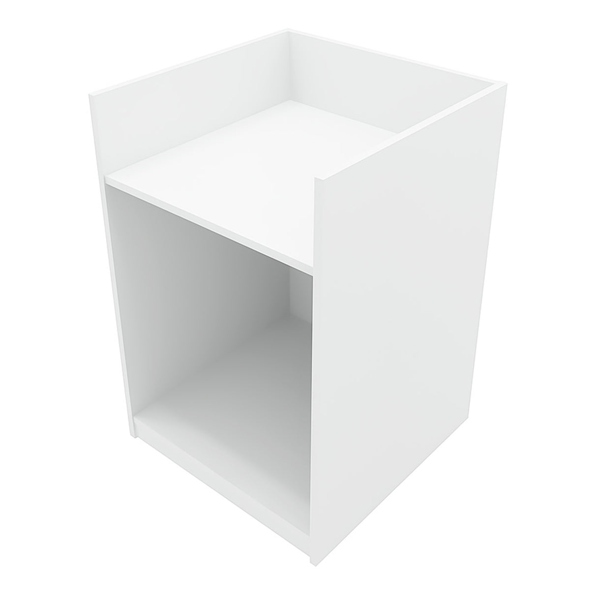 Conjunto de Balcões Comerciais com Luz LED "THEIA" LM60 + K900 + C900 + TB60 – Branco