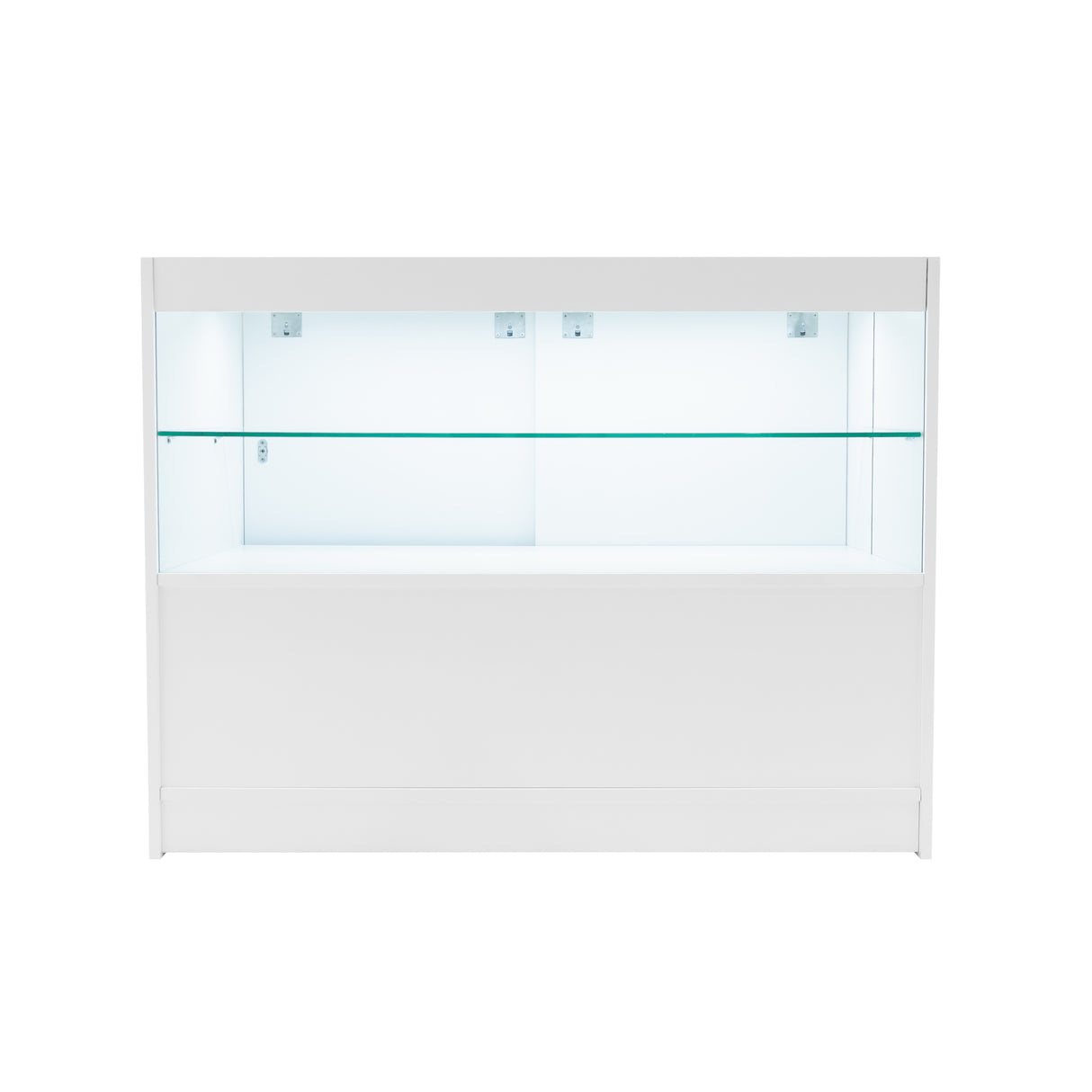 Conjunto de Balcões Comerciais com Luz LED "SELENE" CM60+ 2x C1200 – cor Branco