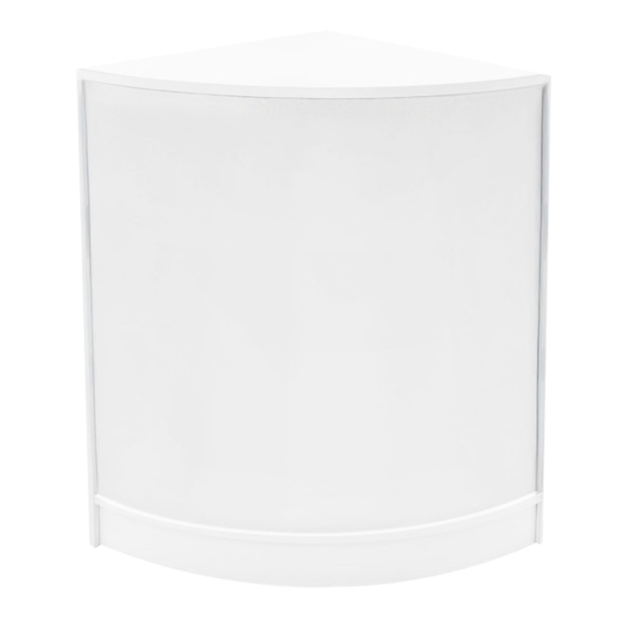 Conjunto de Balcões Comerciais com Luz LED "ADONIS" CM60 + B1200 + C1200 – cor Branco