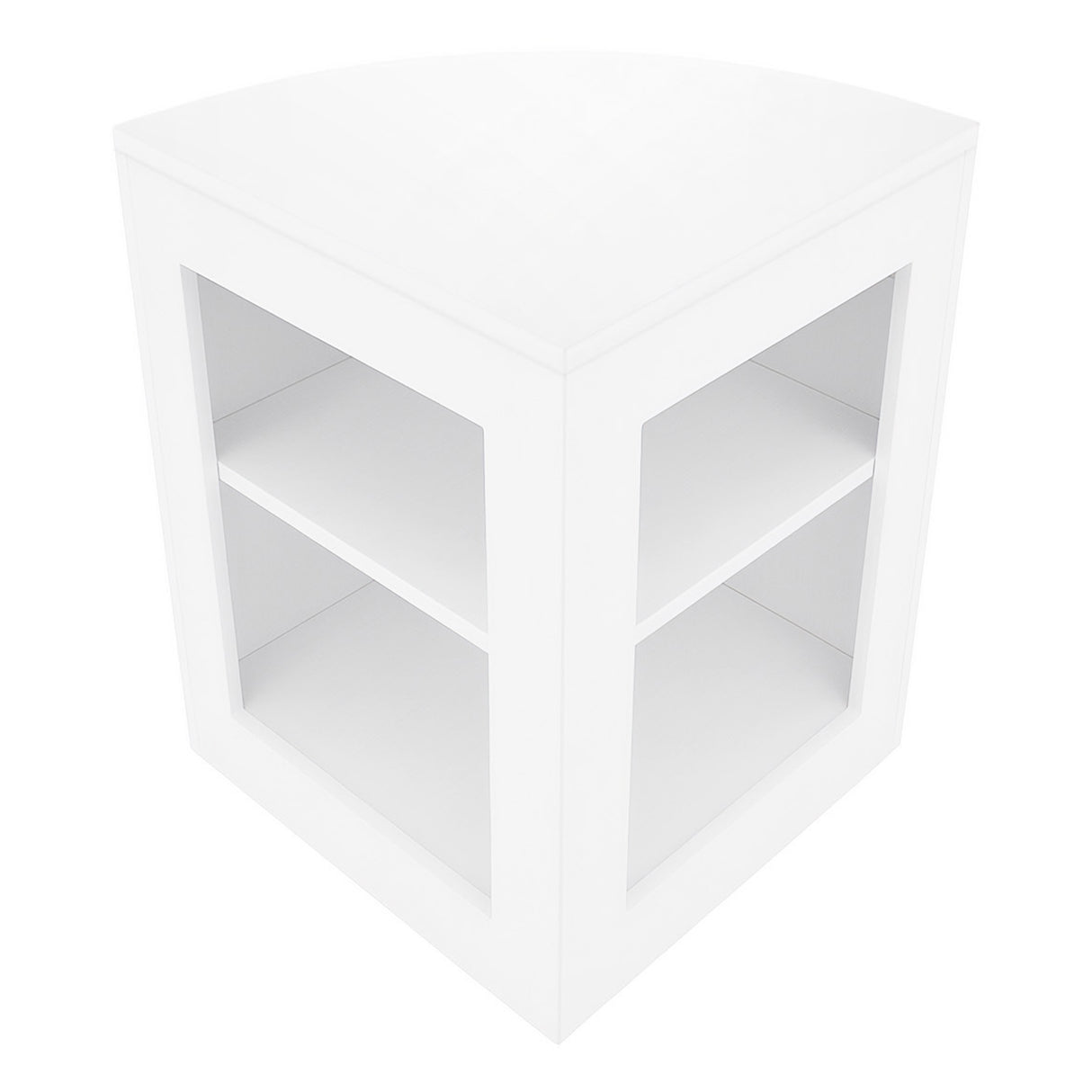 Conjunto de Balcões Comerciais com Luz LED "ARIES" CM60 + 2xK1200 + TB60 – cor Branco