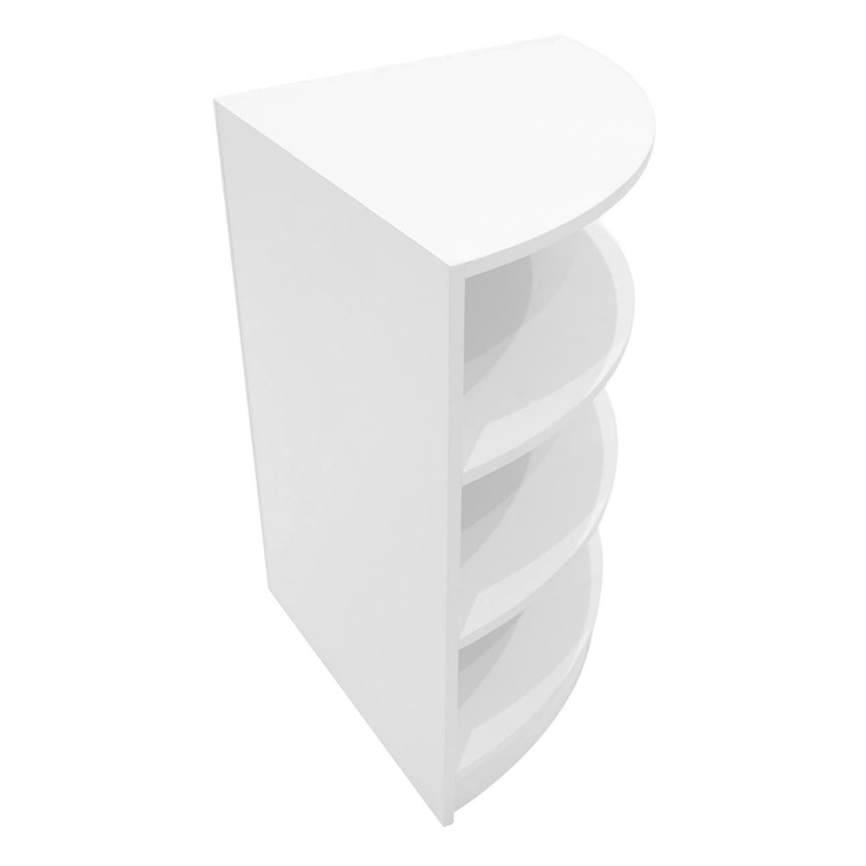 Conjunto de Balcões Comerciais com Luz LED "ECLIPSE" LM60 + 2xC1200 + TB60 – cor Branco