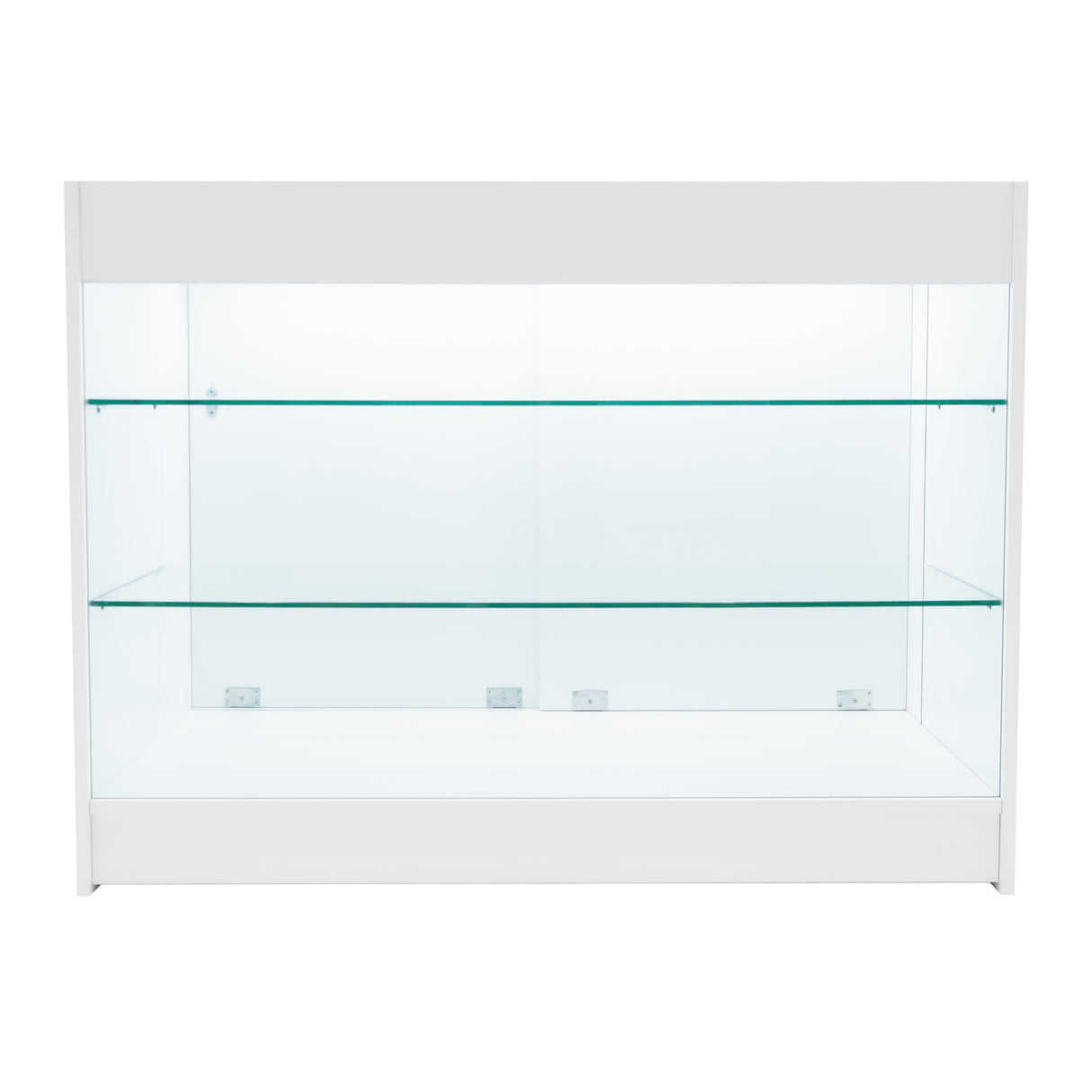 Conjunto de Balcões Comerciais com Luz LED "ASTRO" LM60 + 2xK1200 + TB60 – cor Branco