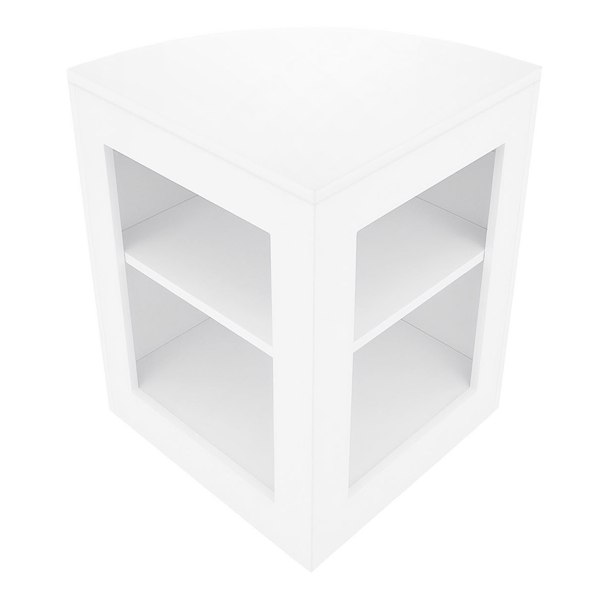 Conjunto de Balcões Comerciais com Luz LED "ADONIS" CM60 + B1500 + C1500 – cor Branco