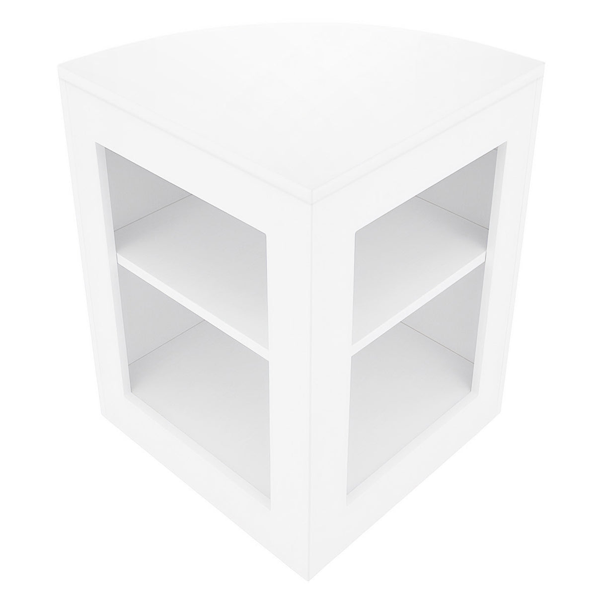 Conjunto de Balcões Comerciais com Luz LED "HERA" CM60 + K1500 + C1500 – cor Branco