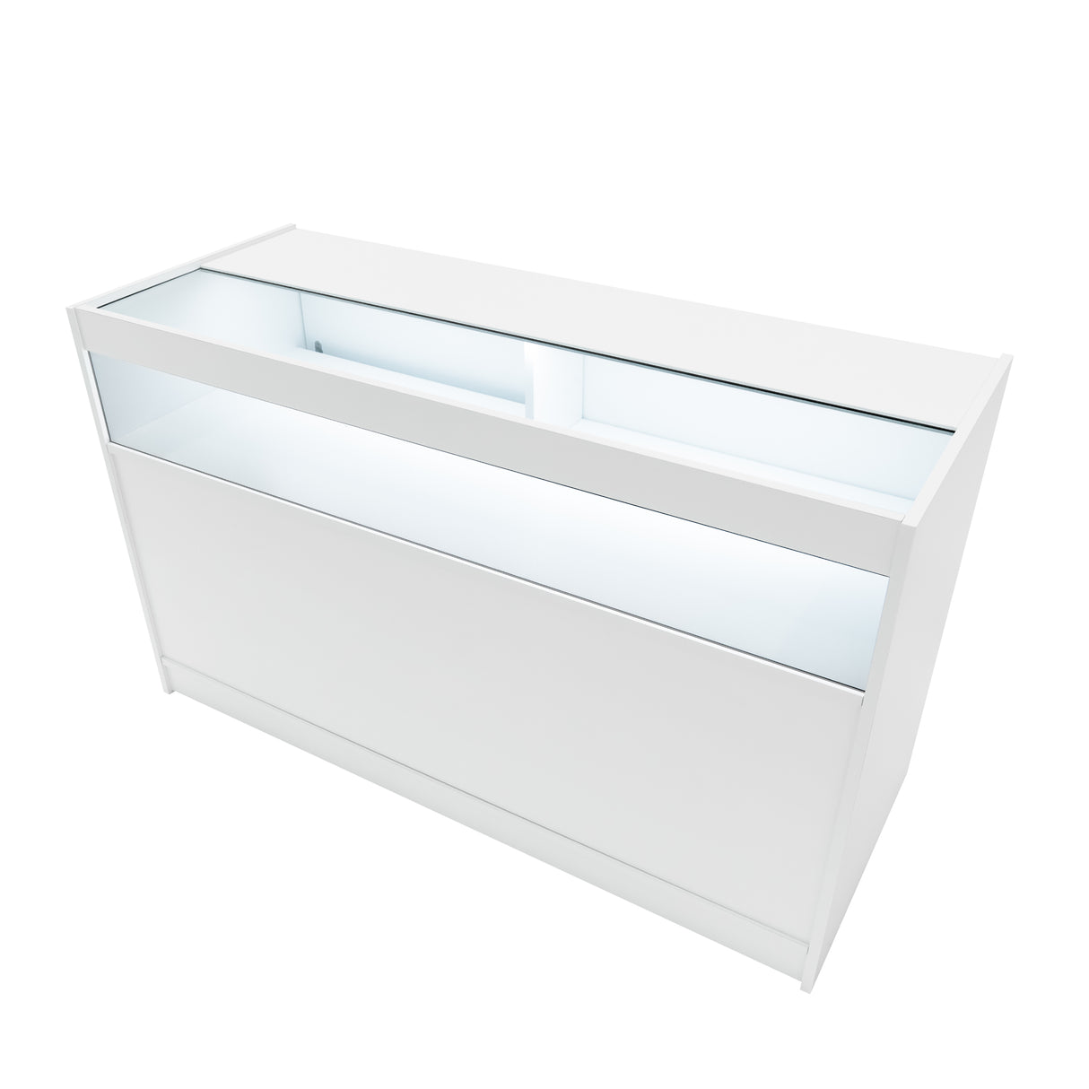 Conjunto de Balcões Comerciais com Luz LED "THESEUS" LM60+ 2x B1500 – cor Branco