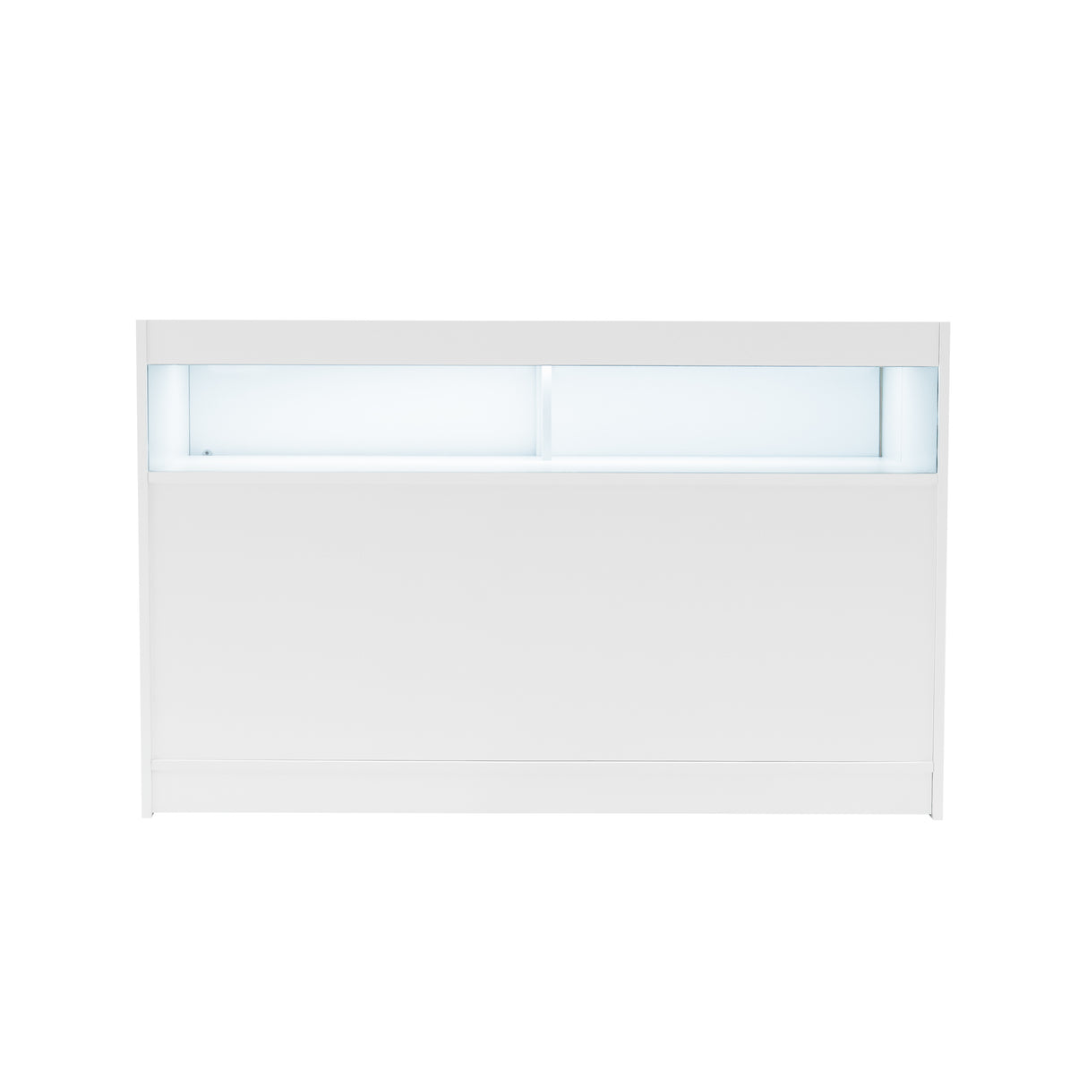 Conjunto de Balcões Comerciais com Luz LED "THESEUS" LM60+ 2x B1500 – cor Branco