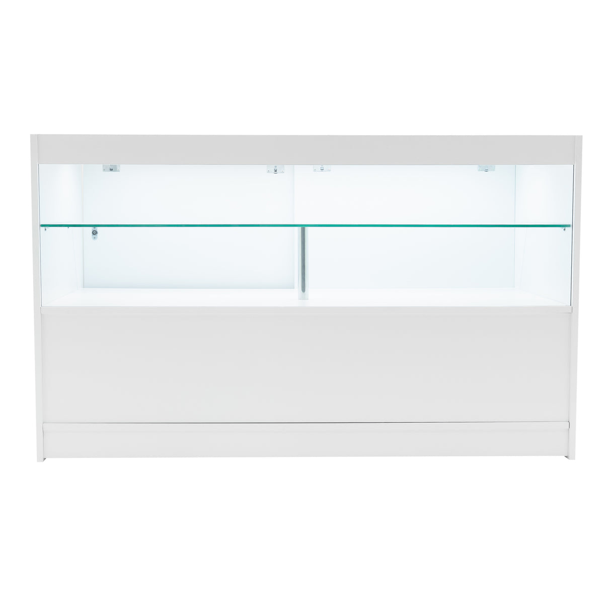 Conjunto de Balcões Comerciais com Luz LED "ANDROMEDA" LM60+ 2x C1500 – cor Branco