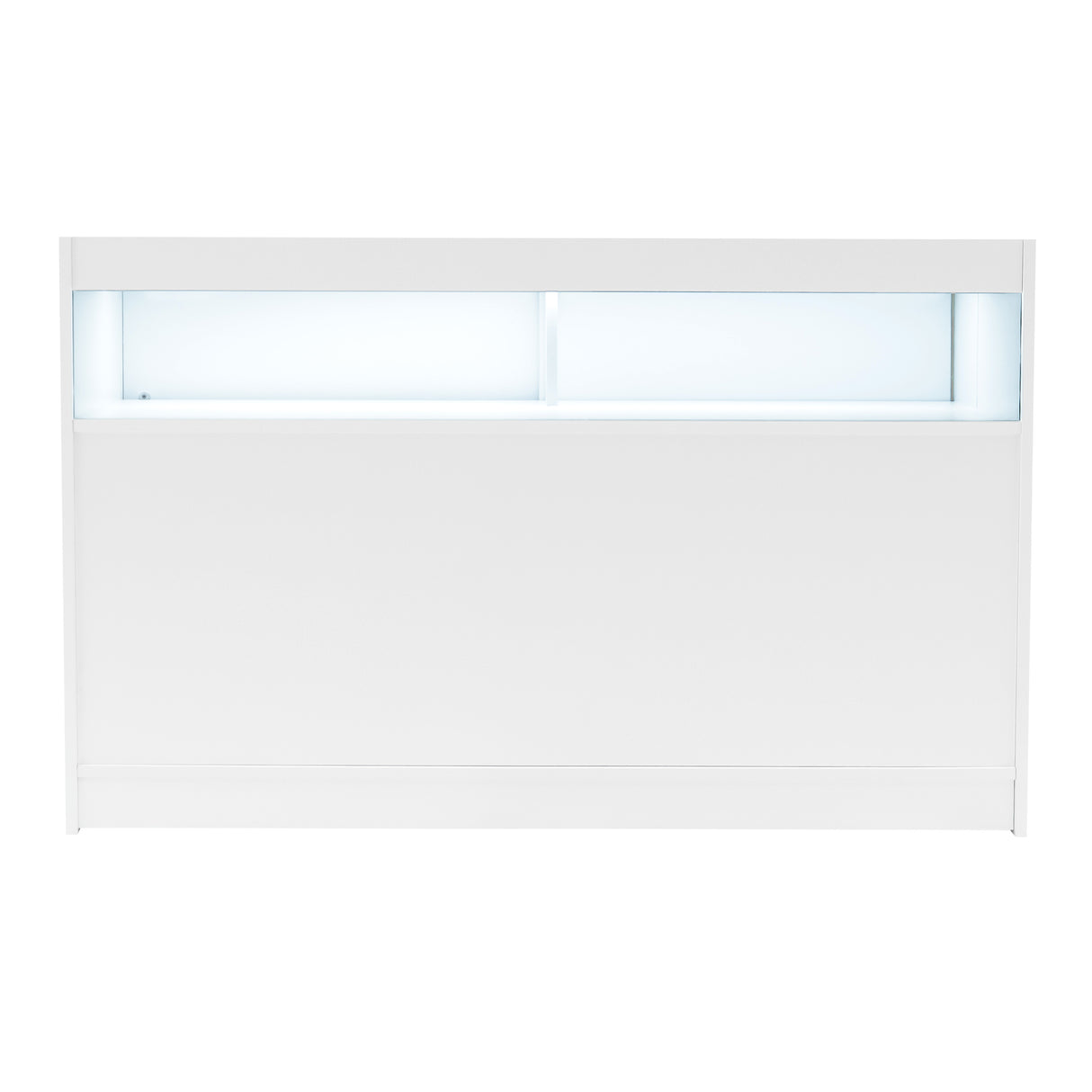 Conjunto de Balcões Comerciais com Luz LED "SAGITTARIUS " LM60 + 2xB1500 + TB60 – cor Branco