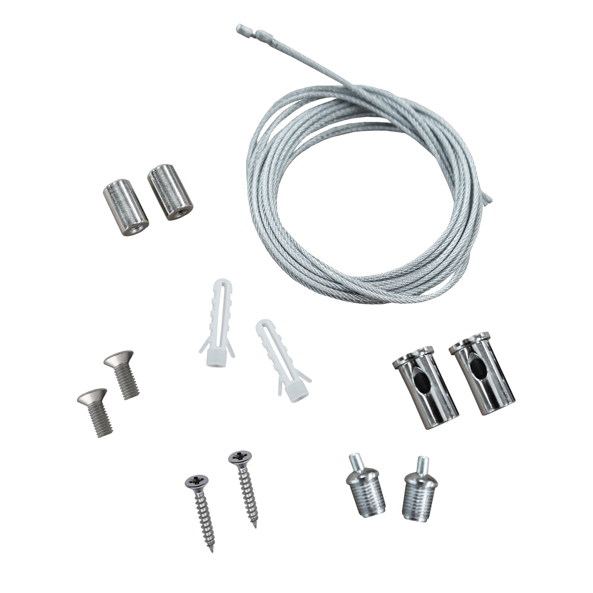 Placas de Polipropileno (120 un) com Bordas - Cinza(90) e Preto(30) + Luz LED Hexagonal para Teto