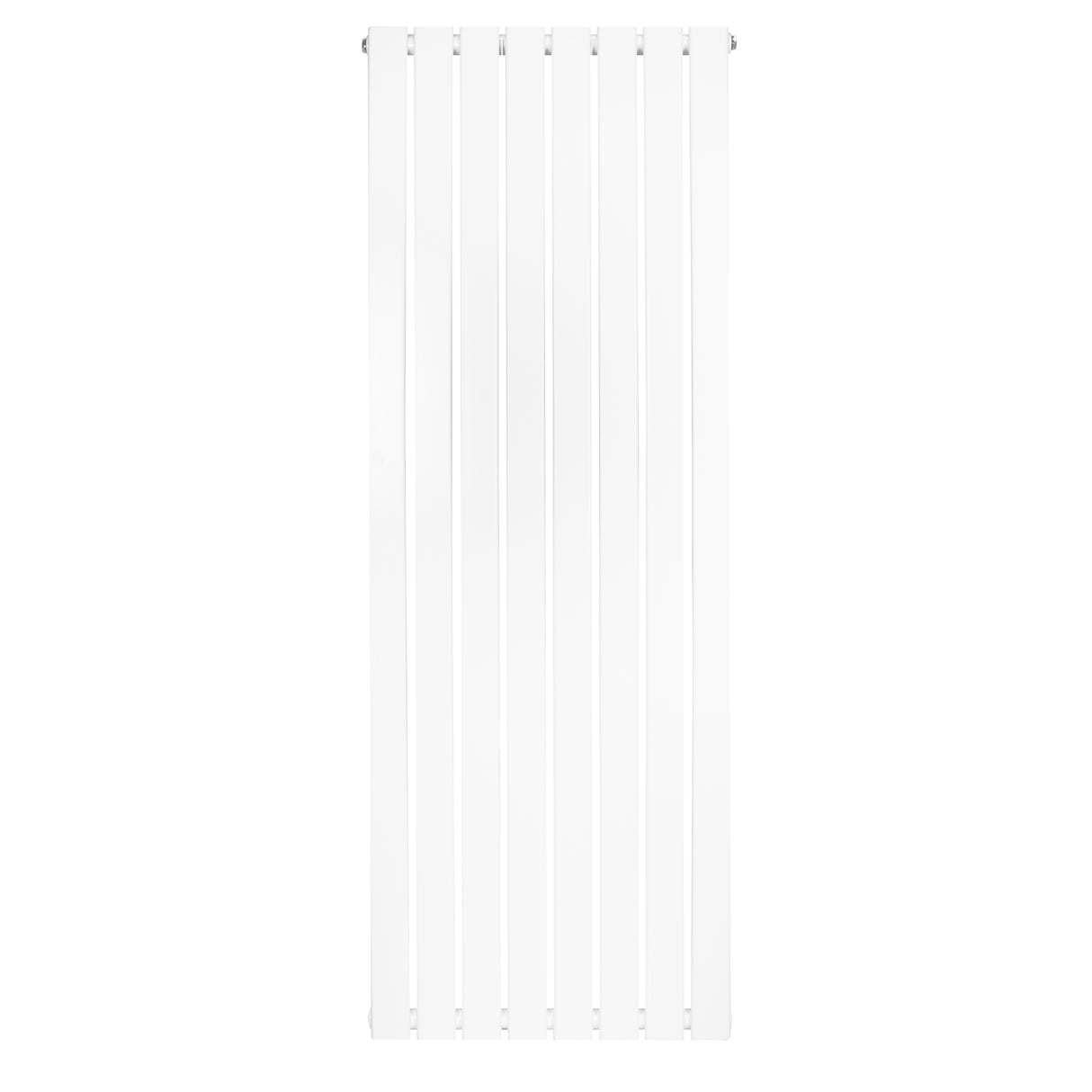 Radiador de coluna única branco, 1600 mm x 560 mm, com design liso e moderno, ideal para aquecimento eficiente em ambientes internos