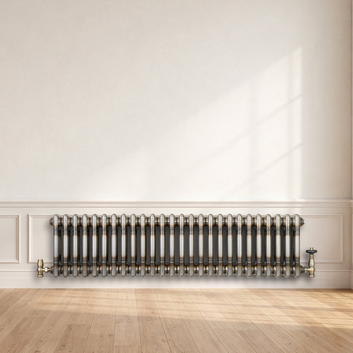 Radiador Tradicional de 2 Colunas - 300 x 1190mm - Metal Cru