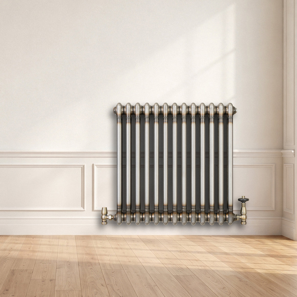 Radiador Tradicional de 2 Colunas - 600 x 605mm - Metal Cru