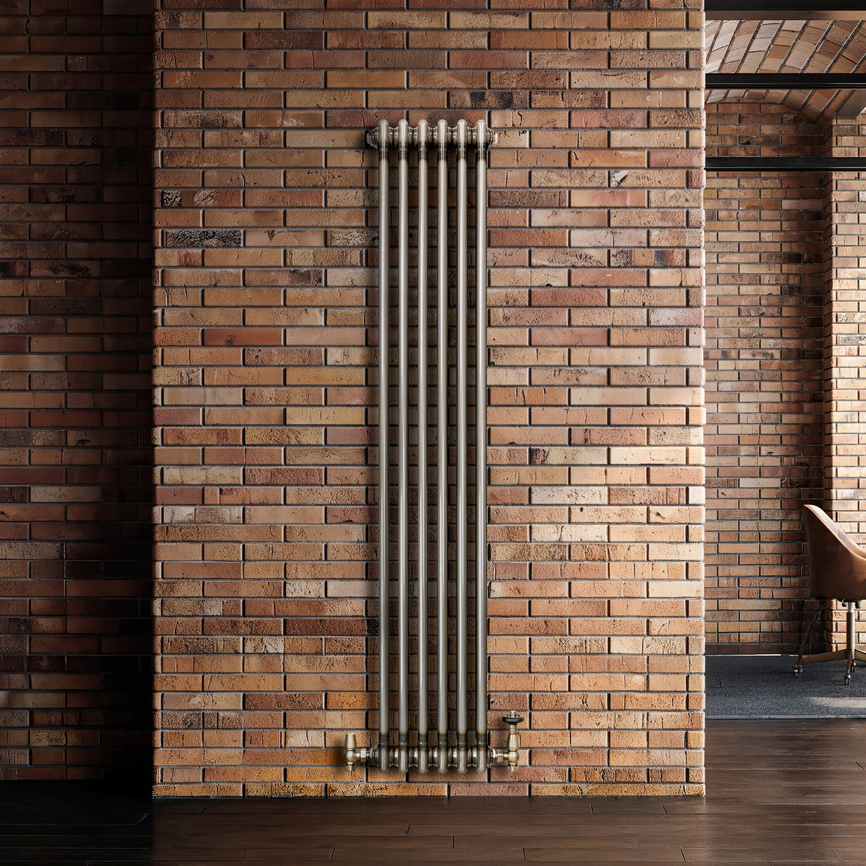 Radiador Tradicional de 2 Colunas - 1500 x 290mm - Metal Cru