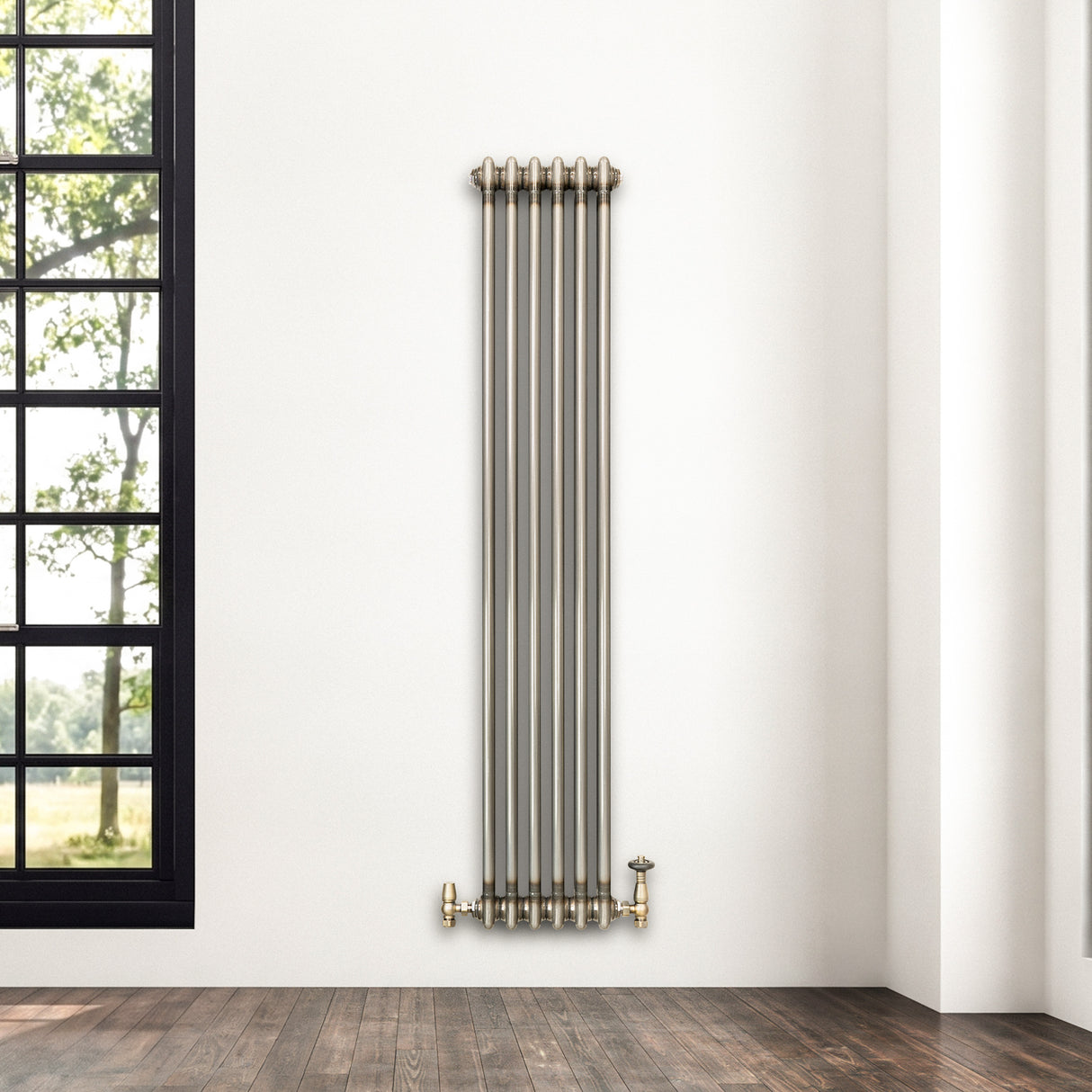 Radiador Tradicional de 2 Colunas - 1500 x 290mm - Metal Cru