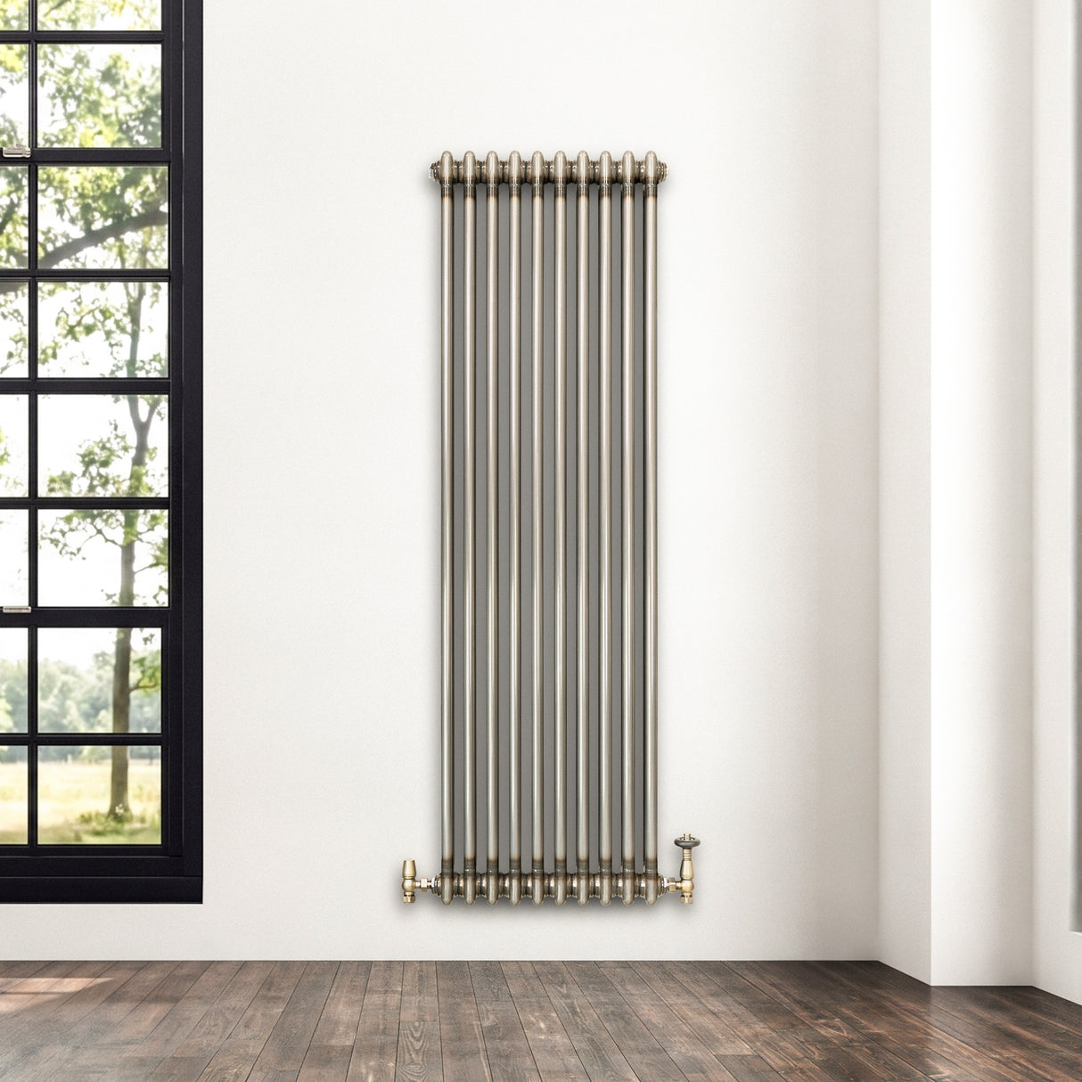 Radiador Tradicional de 2 Colunas - 1500 x 470mm - Metal Cru