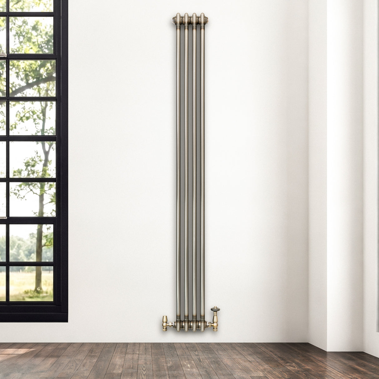Radiador Tradicional de 2 Colunas - 1800 x 200mm - Metal Cru