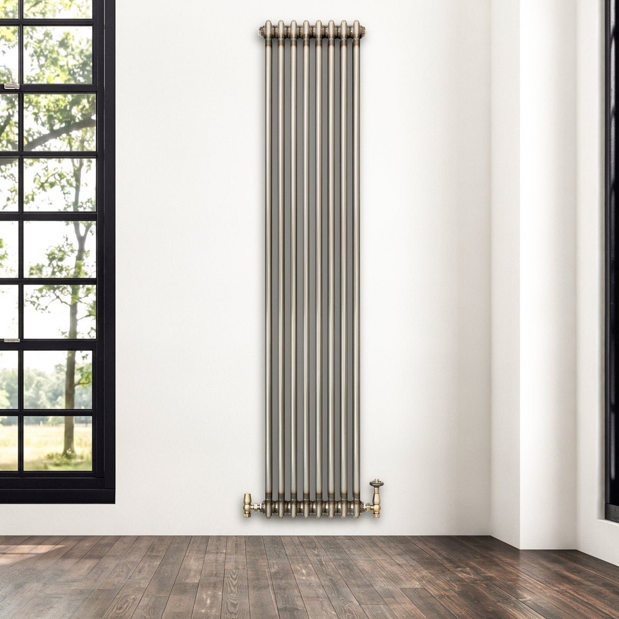 Radiador Tradicional de 2 Colunas - 1800 x 380mm - Metal Cru
