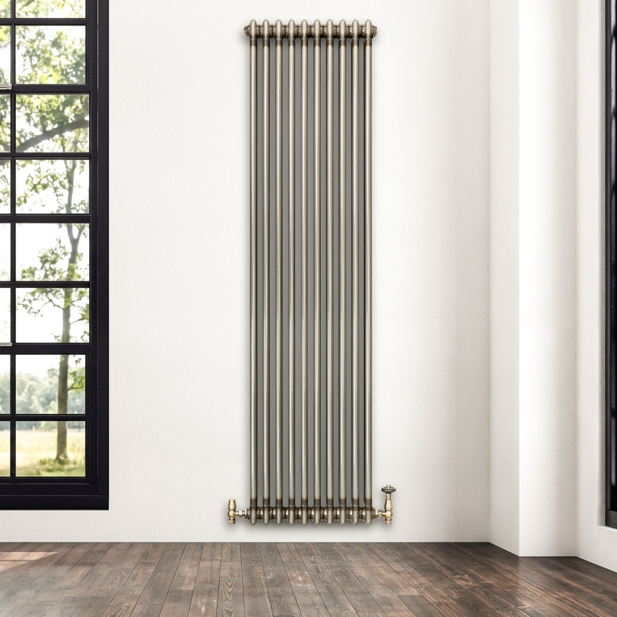 Radiador Tradicional de 2 Colunas - 1800 x 470mm - Metal Cru