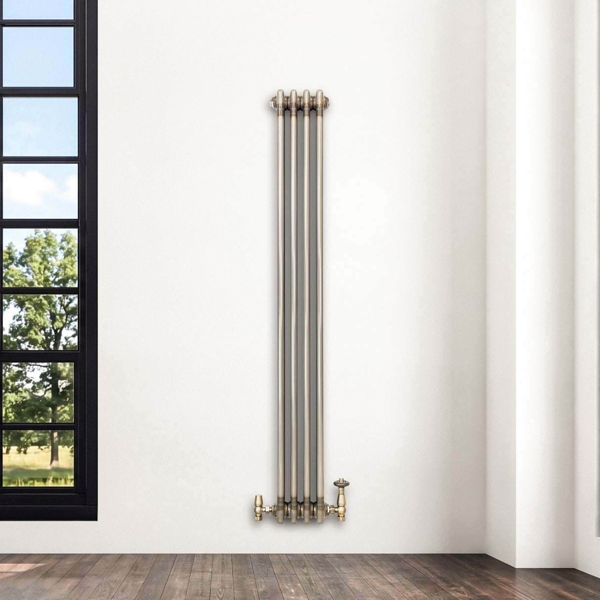 Radiador Tradicional de 3 Colunas - 1500 x 200mm - Metal Cru