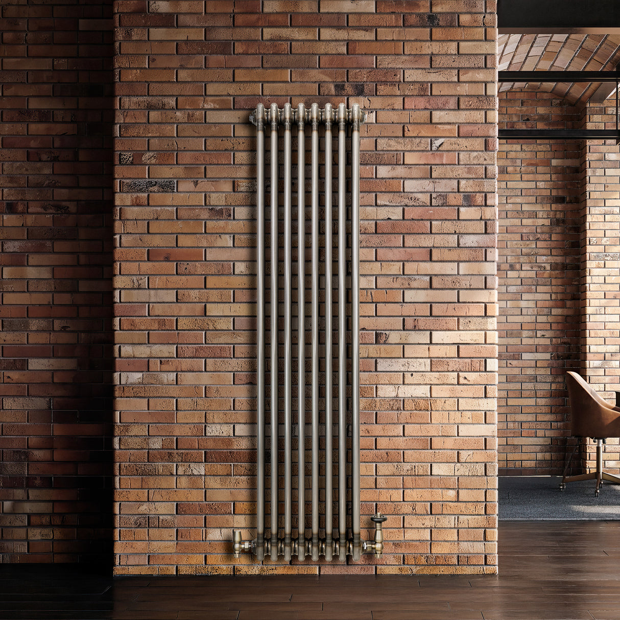 Radiador Tradicional de 3 Colunas - 1500 x 380mm - Metal Cru