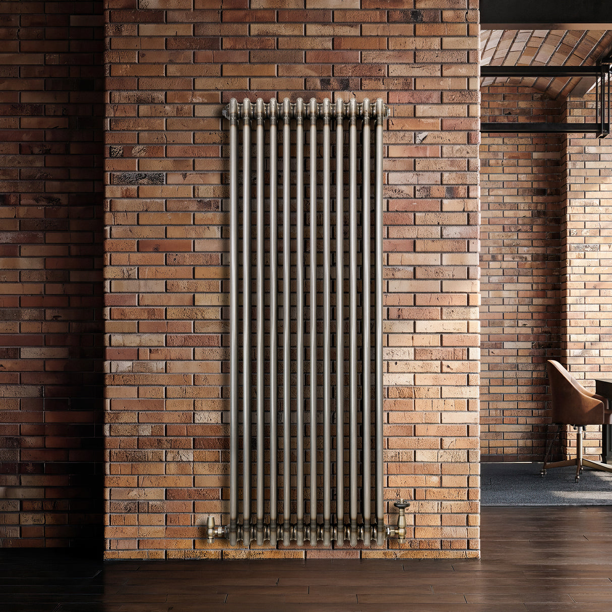 Radiador Tradicional de 3 Colunas - 1500 x 560mm - Metal Cru
