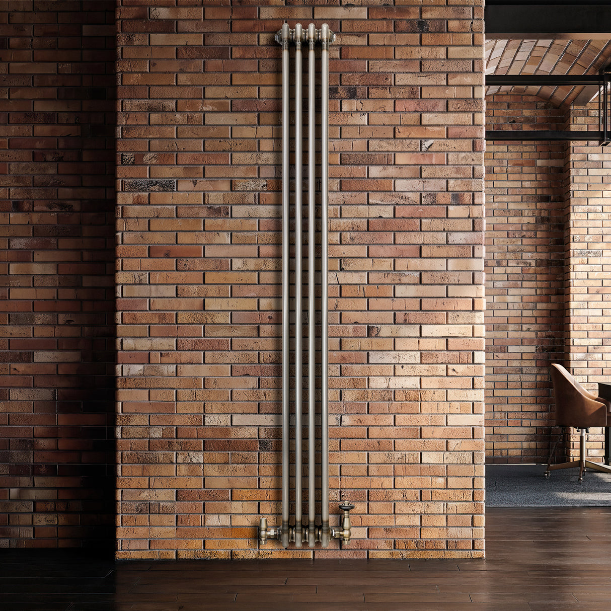 Radiador Tradicional de 3 Colunas - 1800 x 200mm - Metal Cru