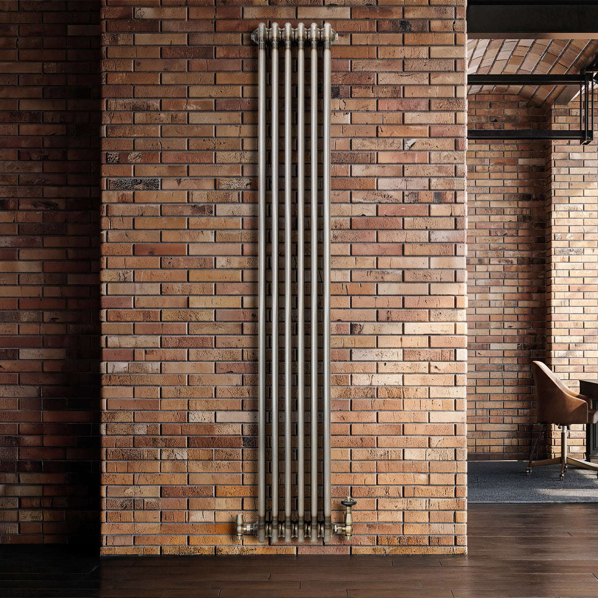 Radiador Tradicional de 3 Colunas - 1800 x 290mm - Metal Cru