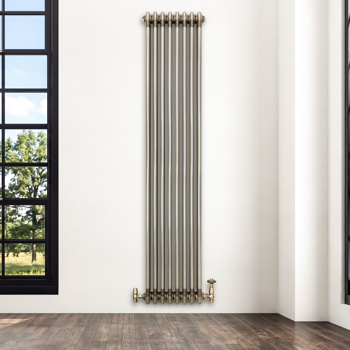 Radiador Tradicional de 3 Colunas - 1800 x 380mm - Metal Cru