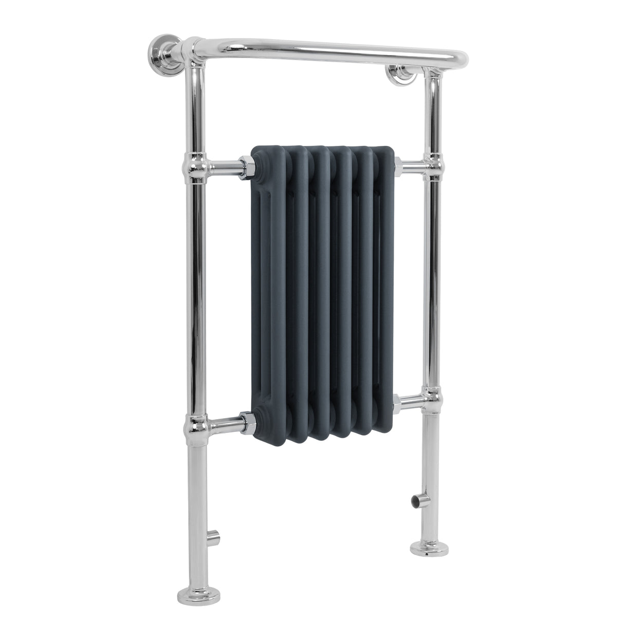 Radiador Toalheiro Tradicional – 950mm x 570mm – Cinza Antracite