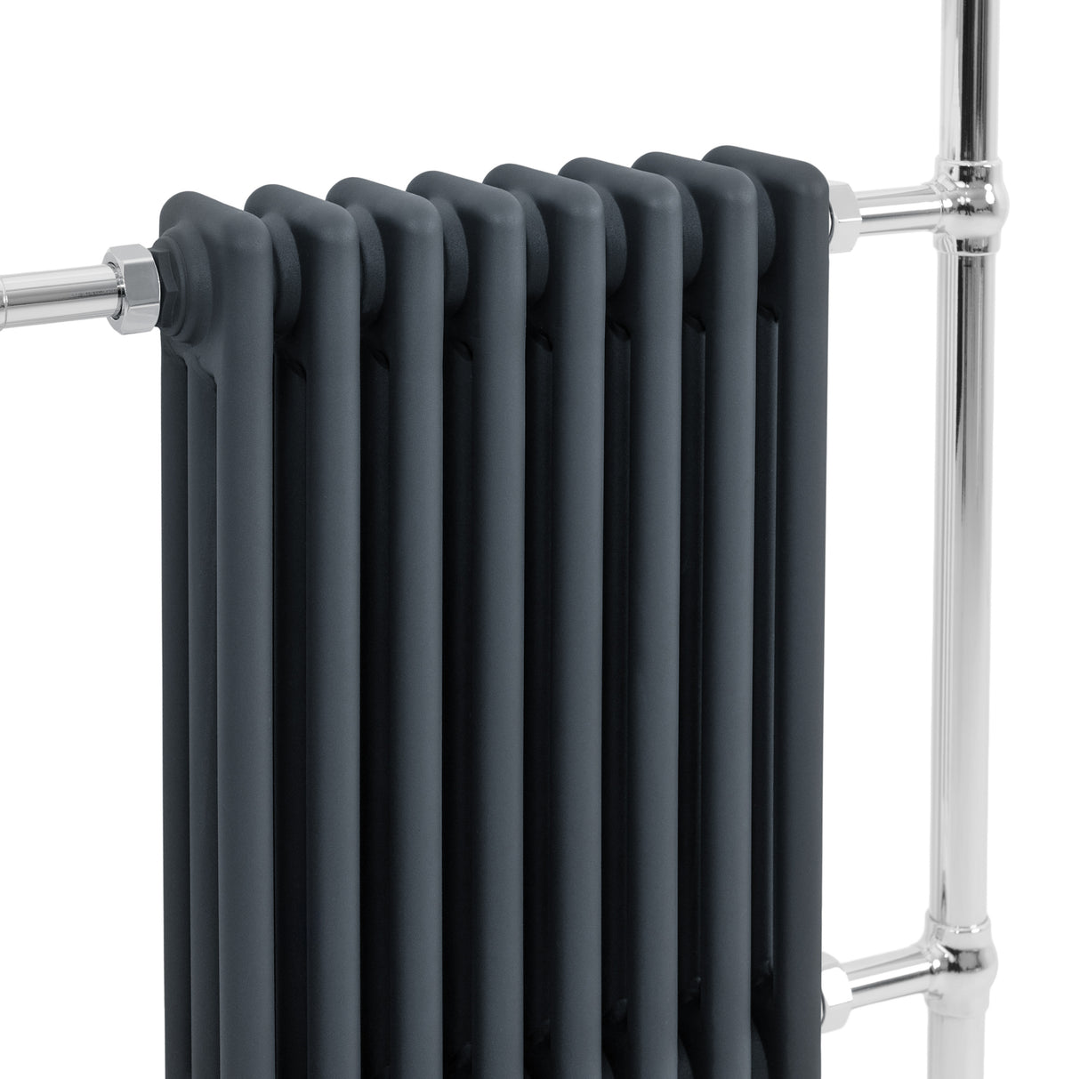Radiador Toalheiro Tradicional – 950mm x 660mm – Cinza Antracite