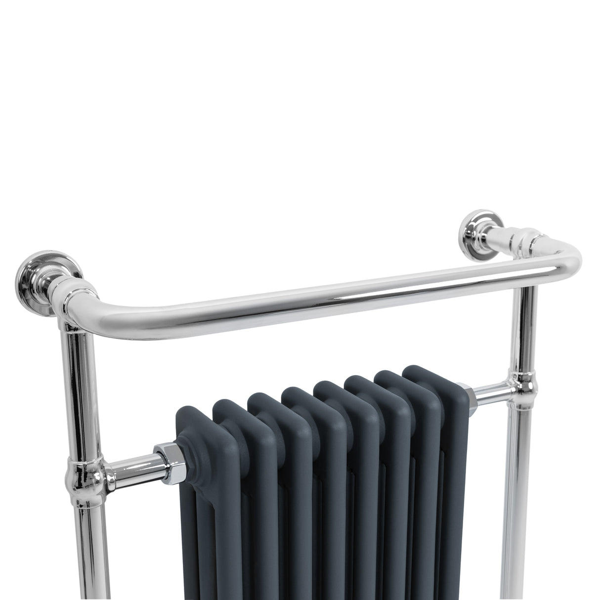 Radiador Toalheiro Tradicional – 950mm x 660mm – Cinza Antracite