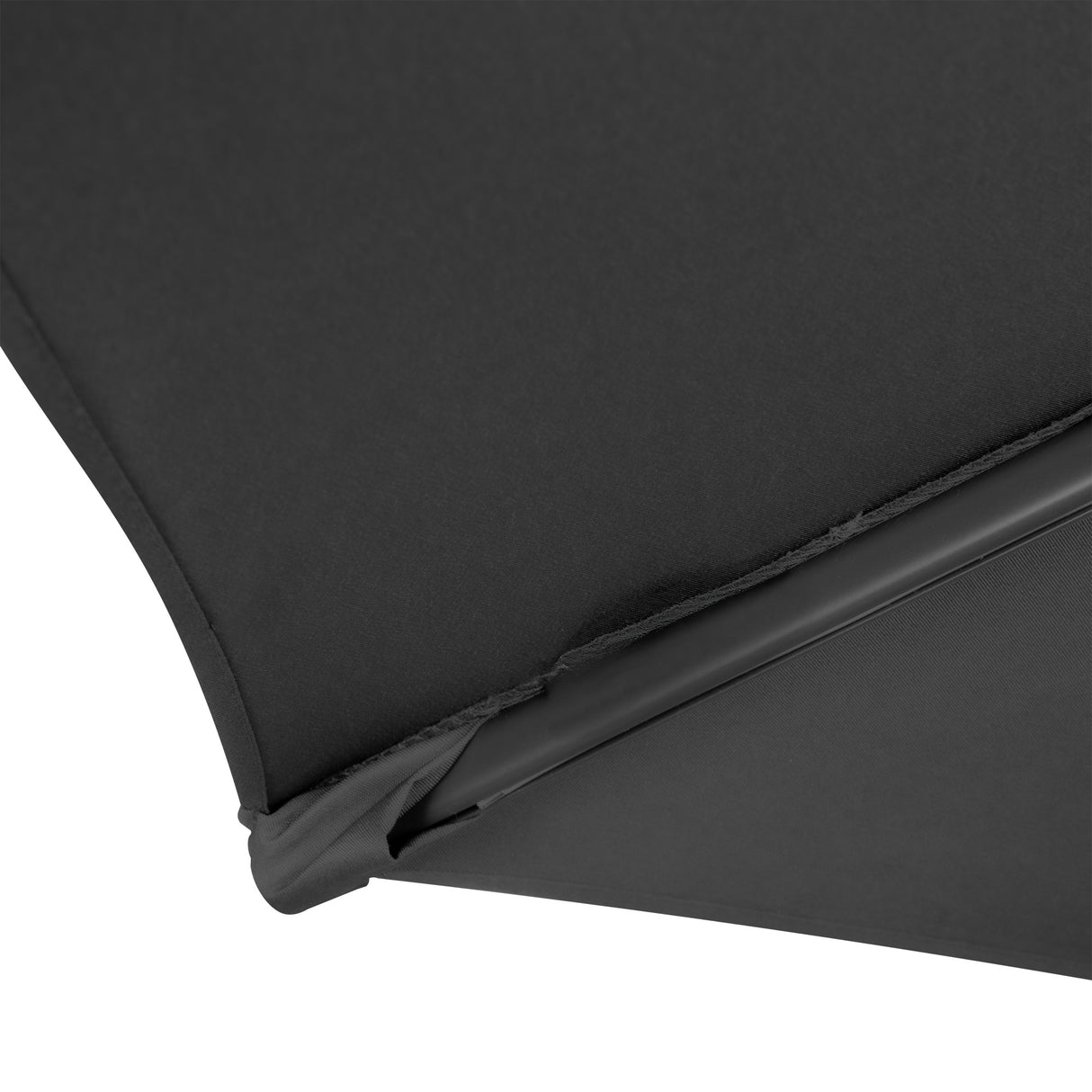 Guarda-Sol Suspenso 3 m com Base Quadrada – Cinzento