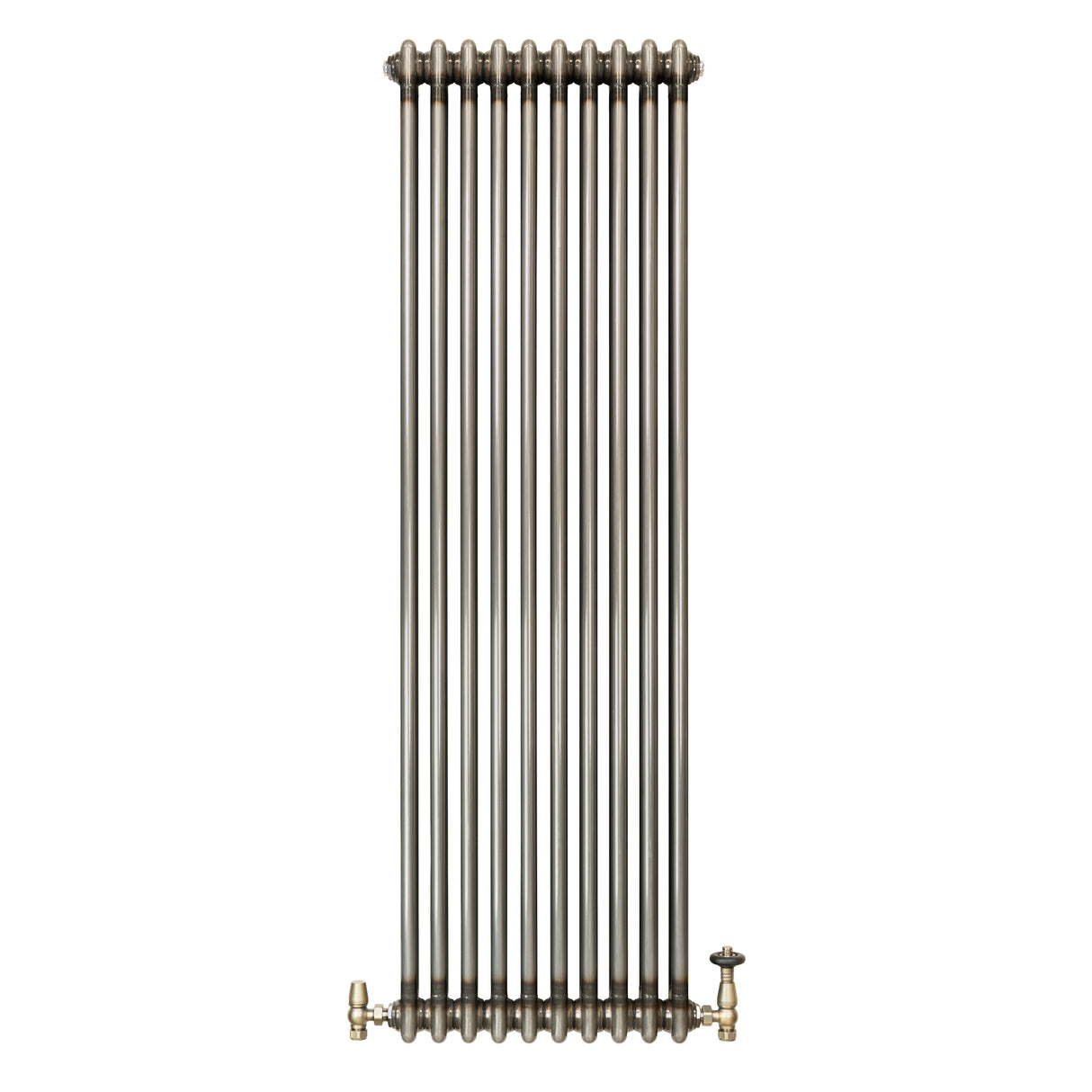 Radiador Tradicional de 2 Colunas com Válvulas - 1500 x 470mm - Metal Cru