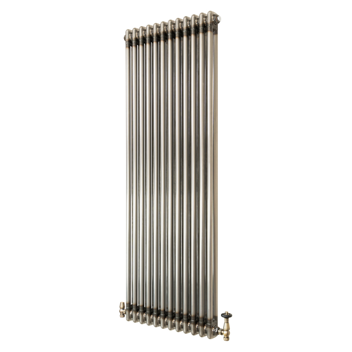 Radiador Tradicional de 2 Colunas com Válvulas - 1500 x 560mm - Metal Cru